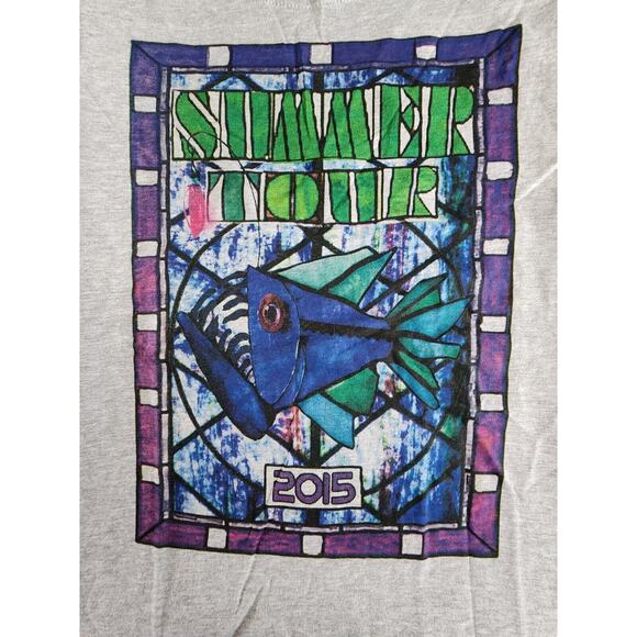 Phish Summer Tour 2015 Ladies Cap Sleeve Shirt XL Magnaball Dick's - Picture 1 of 6
